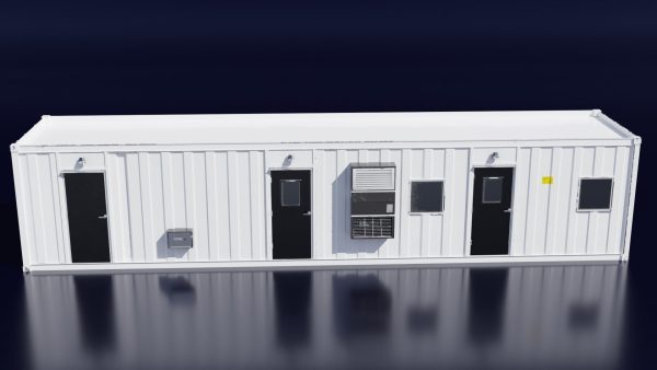 shipping container laboratory or Conex