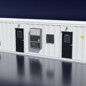 shipping container laboratory or Conex