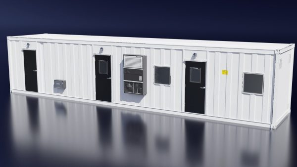 shipping container laboratory or Conex