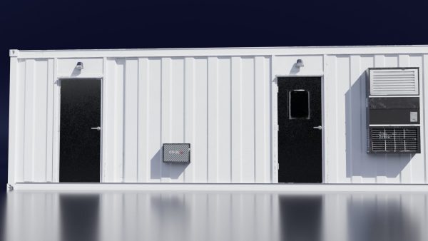 shipping container laboratory or Conex