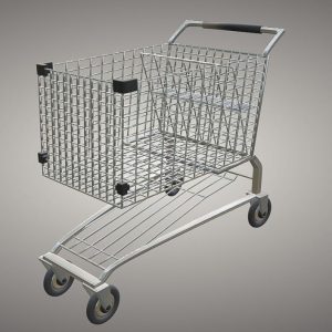 shopping-cart-3d-model-low-poly-obj-fbx-blend