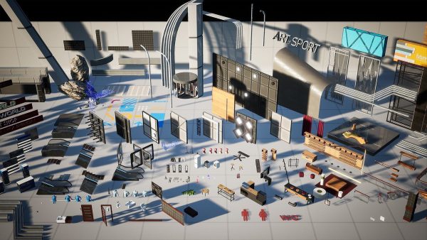 Shopping Mall Environment Kit - UE