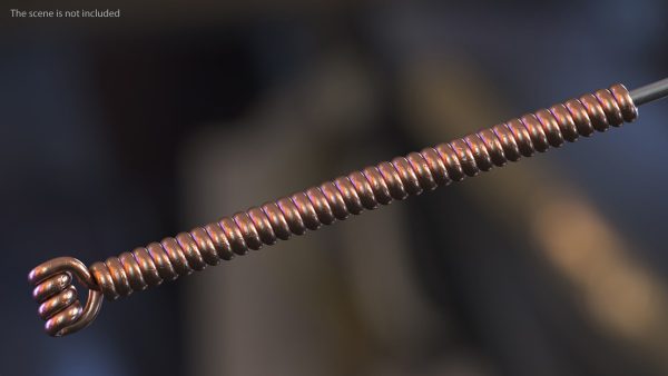 Short Acupuncture Needle Gold