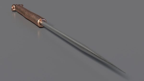 Short Acupuncture Needle Gold