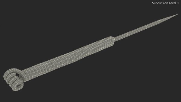 Short Acupuncture Needle Gold