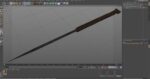 Short Acupuncture Needle Gold