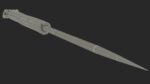 Short Acupuncture Needle Gold