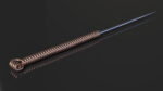 Short Acupuncture Needle Gold