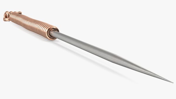 Short Acupuncture Needle Gold