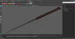 Short Acupuncture Needle Gold