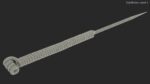 Short Acupuncture Needle Gold