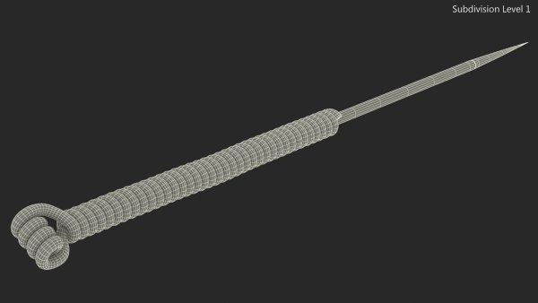 Short Acupuncture Needle Gold