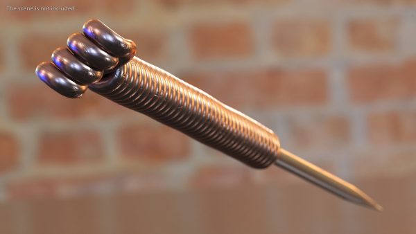 Short Acupuncture Needle Gold