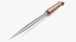 Short Acupuncture Needle Gold