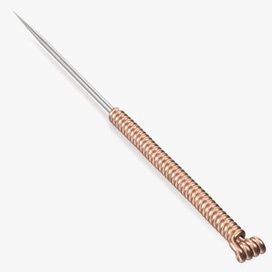 Short Acupuncture Needle Gold