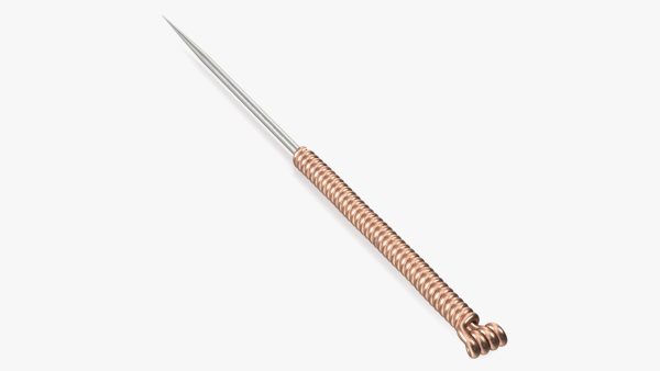 Short Acupuncture Needle Gold