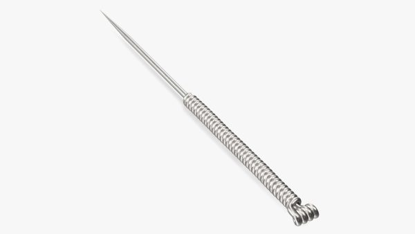 Short Acupuncture Needle Silver
