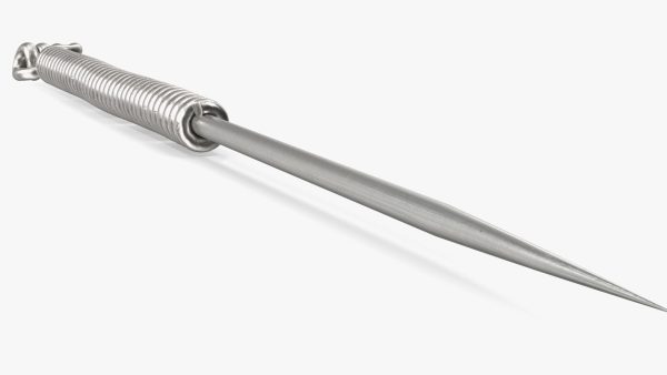 Short Acupuncture Needle Silver