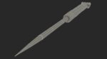 Short Acupuncture Needle Silver
