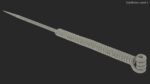Short Acupuncture Needle Silver
