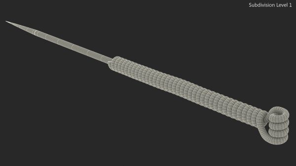 Short Acupuncture Needle Silver