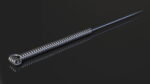 Short Acupuncture Needle Silver