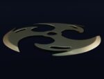 Shuriken blade 3D model for 3D print