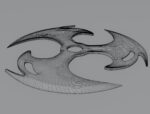 Shuriken blade 3D model for 3D print