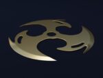 Shuriken blade 3D model for 3D print