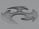 Shuriken blade 3D model for 3D print