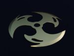 Shuriken blade 3D model for 3D print