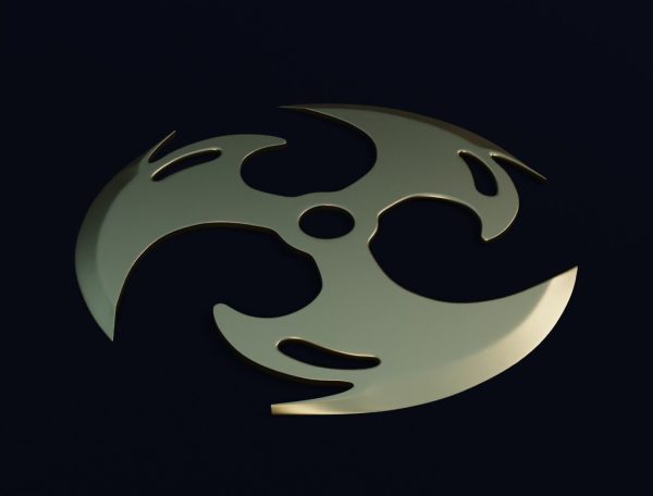 Shuriken blade 3D model for 3D print