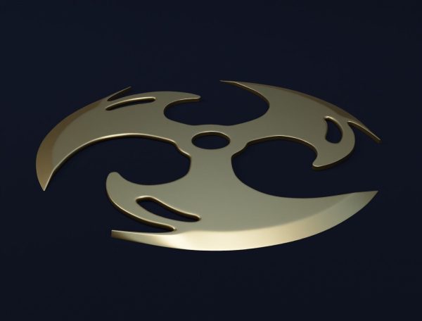 Shuriken blade 3D model for 3D print