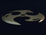 Shuriken blade 3D model for 3D print