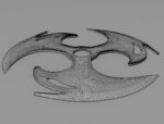 Shuriken blade 3D model for 3D print