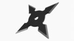 Shuriken ninja throwing knife 01
