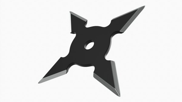 Shuriken ninja throwing knife 01