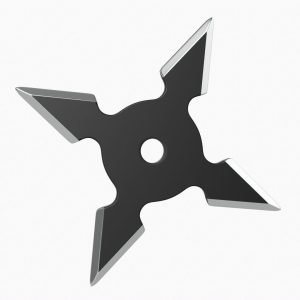 Shuriken ninja throwing knife 01