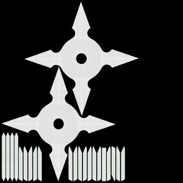 Shuriken ninja throwing knife 01