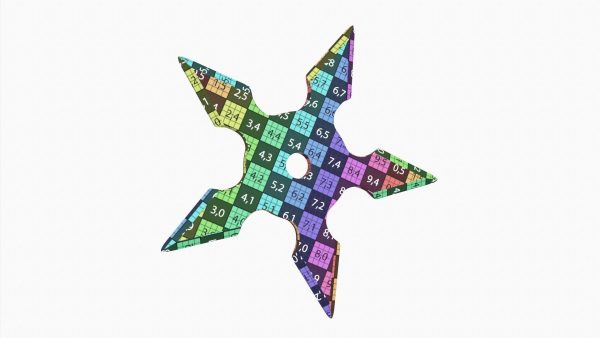 Shuriken ninja throwing knife 02