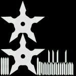 Shuriken ninja throwing knife 02