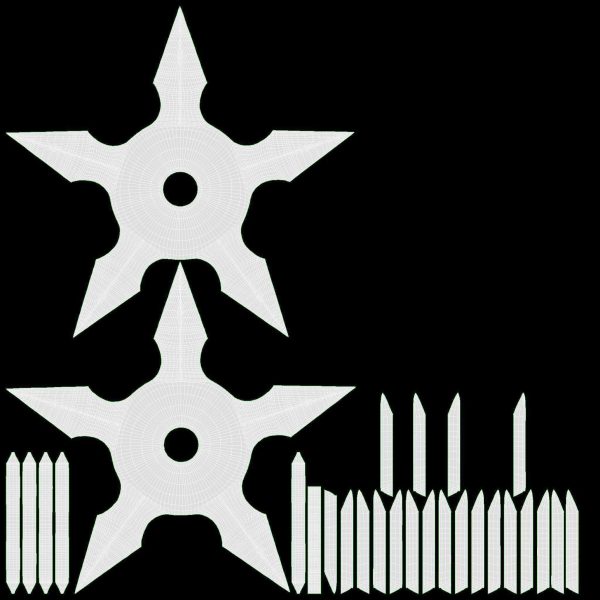 Shuriken ninja throwing knife 02