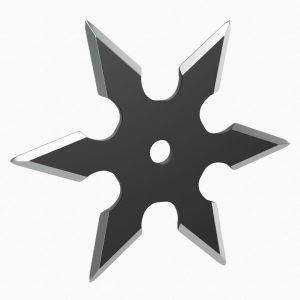 Shuriken ninja throwing knife 03