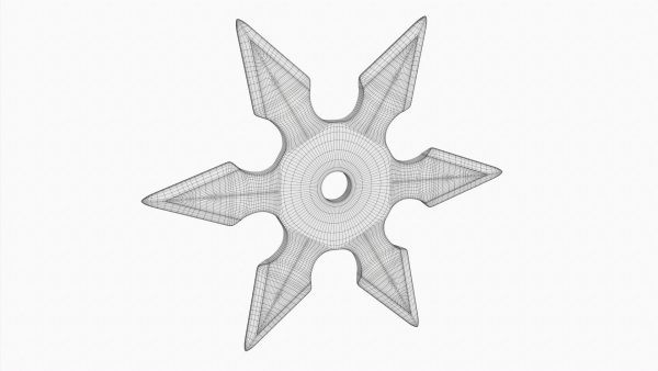 Shuriken ninja throwing knife 03