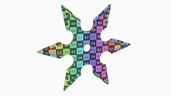 Shuriken ninja throwing knife 03