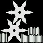 Shuriken ninja throwing knife 03