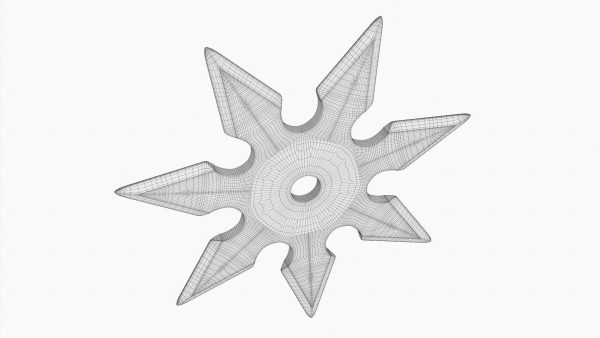 Shuriken ninja throwing knife 04