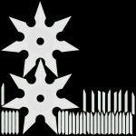 Shuriken ninja throwing knife 04