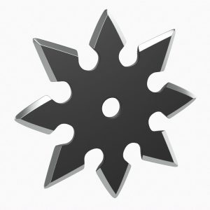 Shuriken ninja throwing knife 05
