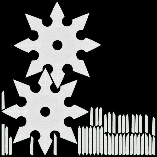 Shuriken ninja throwing knife 05